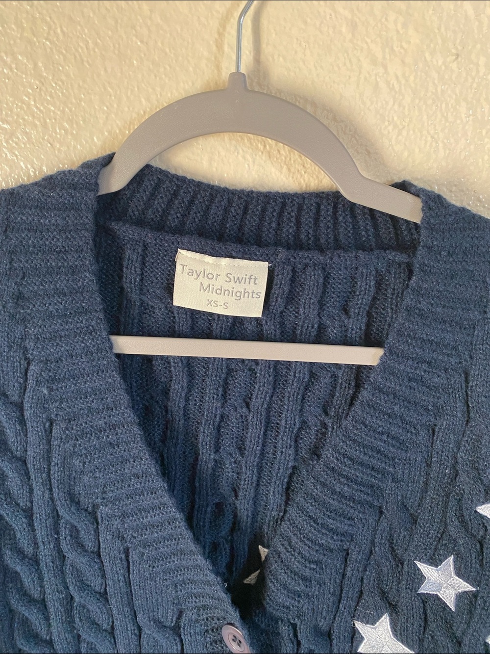 Taylor Swift Midnights Cardigan Knit Sweater - Picture 2 of 3